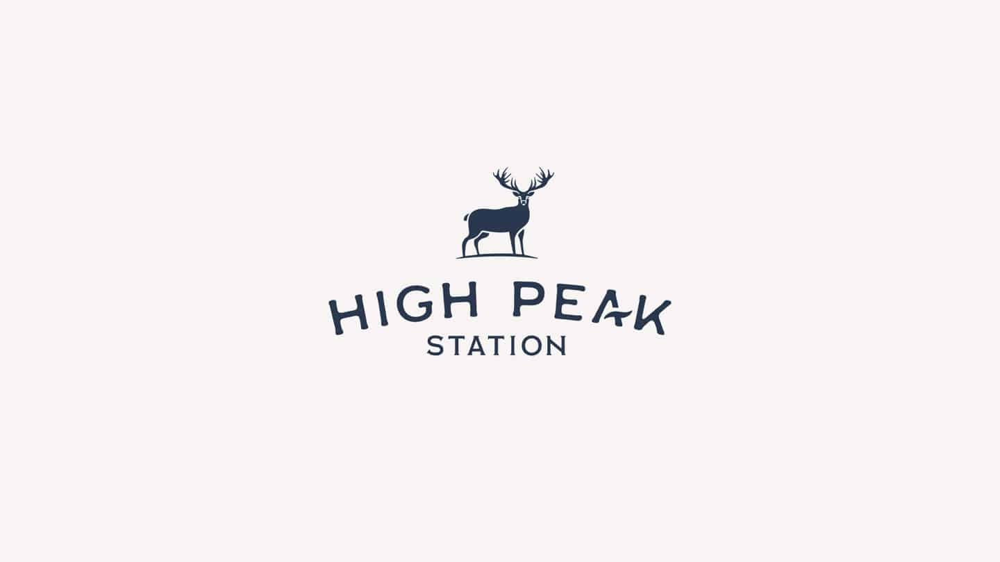 Visual identity for luxury tourism operator High Peak Station